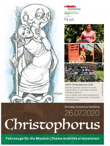 Plakat Christophorussonntag 2020