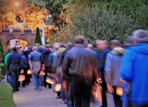 Beginn der Prozession